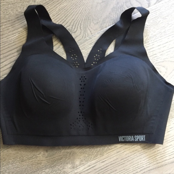 Victoria Secret Angel Max Sports Bra Black 36D - Picture 1 of 9